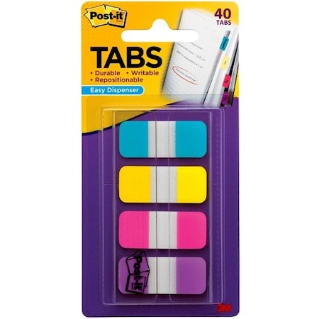 3M Commercial Tabs, Post-It, Assrtd Bright MMM676AYPV